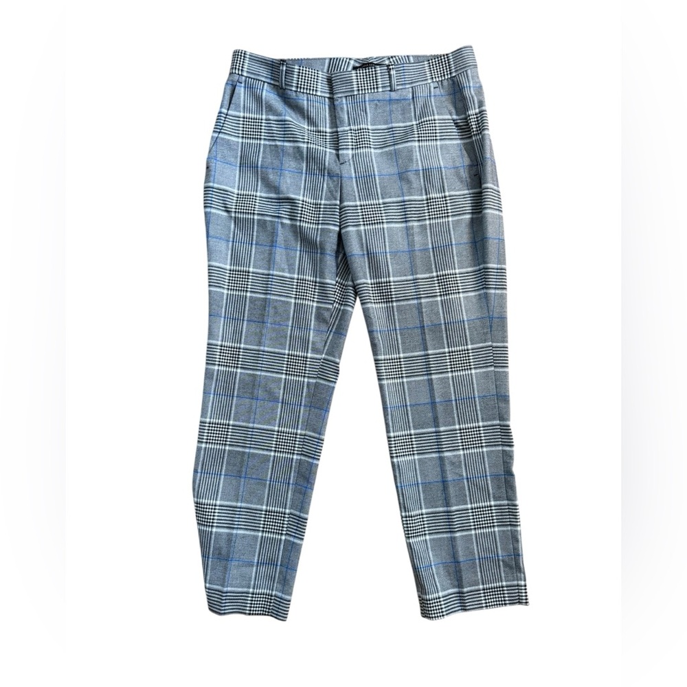 Banana Republic Avery Pant Plaid Collegiate Eclectic Grandpa Size 10 Corpcore